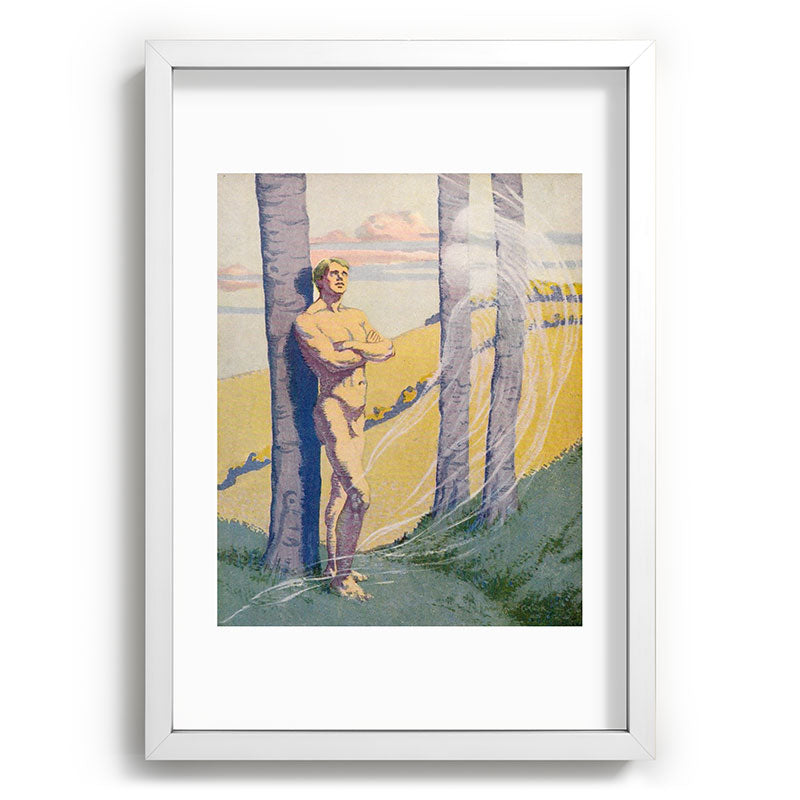 "Living beings, identities now doubtless near us in the air that we know not of" (Margaret C. Cook) Framed Art Print