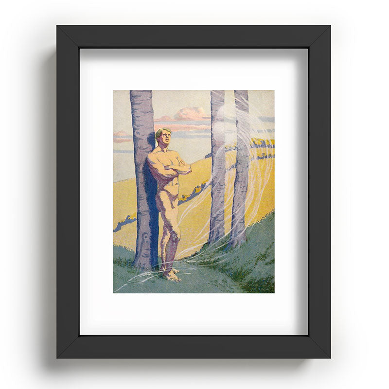 "Living beings, identities now doubtless near us in the air that we know not of" (Margaret C. Cook) Framed Art Print