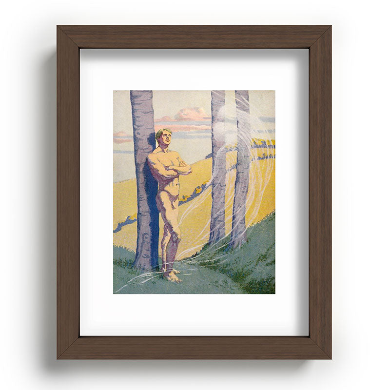 "Living beings, identities now doubtless near us in the air that we know not of" (Margaret C. Cook) Framed Art Print