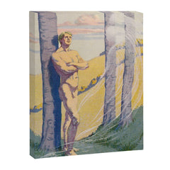 "Living beings, identities now doubtless near us in the air that we know not of" (Margaret C. Cook) Canvas Print
