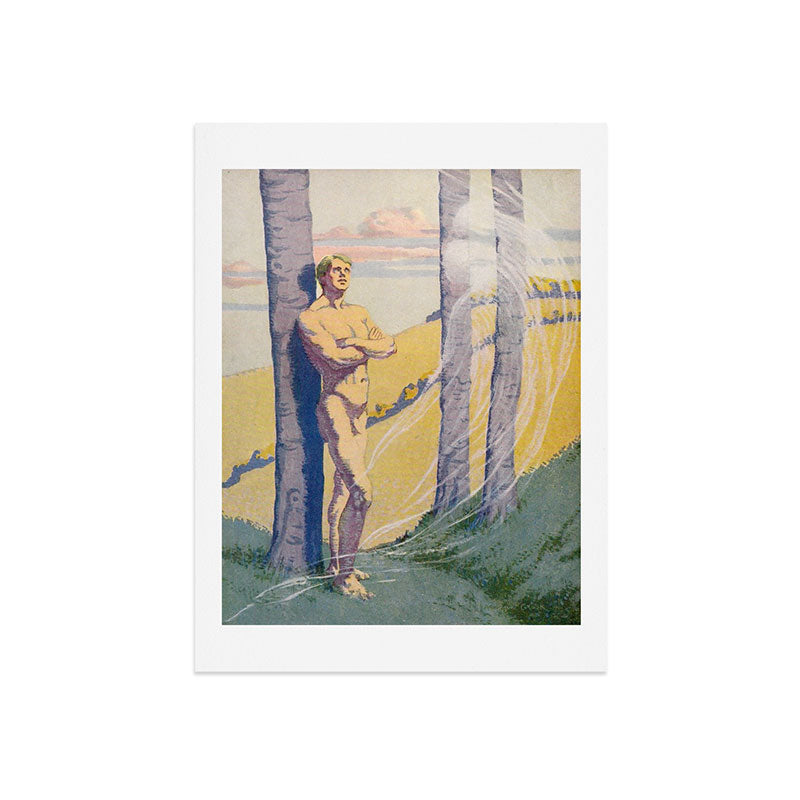 "Living beings, identities now doubtless near us in the air that we know not of" (Margaret C. Cook) Art Print