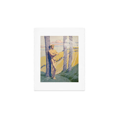 "Living beings, identities now doubtless near us in the air that we know not of" (Margaret C. Cook) Art Print