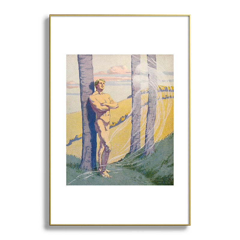 "Living beings, identities now doubtless near us in the air that we know not of" (Margaret C. Cook) Framed Art Print
