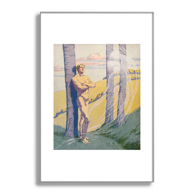"Living beings, identities now doubtless near us in the air that we know not of" (Margaret C. Cook) Framed Art Print