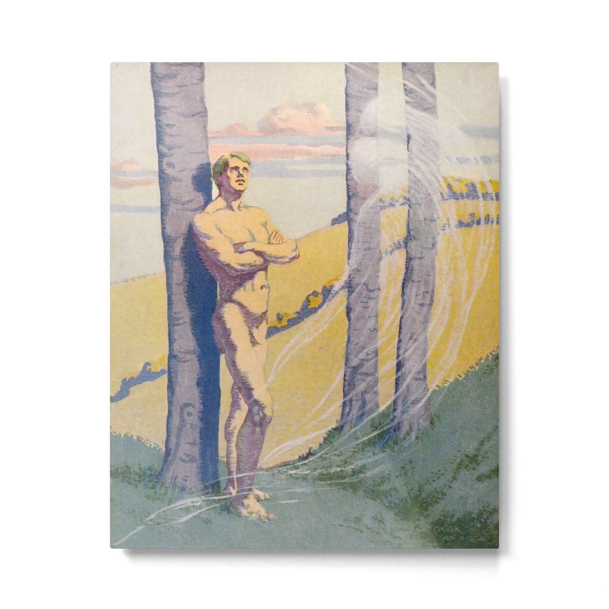 "Living beings, identities now doubtless near us in the air that we know not of" (Margaret C. Cook) Metal Print