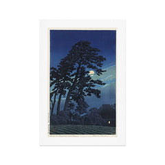 "Moon at Magome" by Hasui Kawase, 1930 Art Print