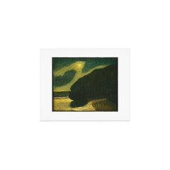 "Moonlit Cove" by Albert Pinkham Ryder (1880) Art Print