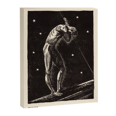 "Night" by Rockwell Kent (1919) Canvas Print