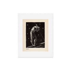 "Night" by Rockwell Kent (1919) Art Print