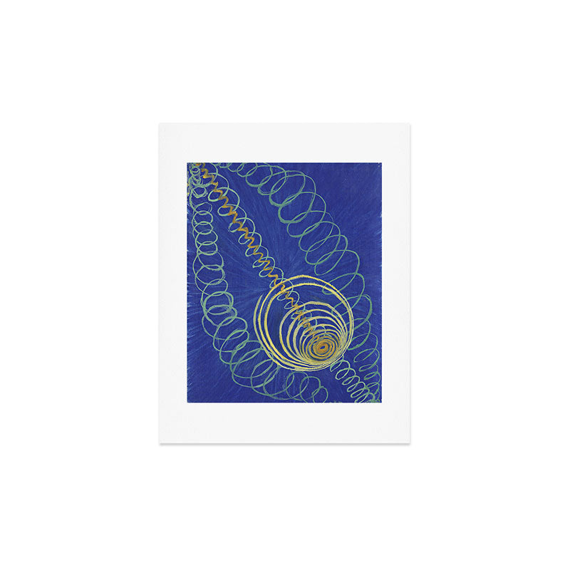 "Primordial Chaos" by Hilma af Klint (1906-1907) Art Print