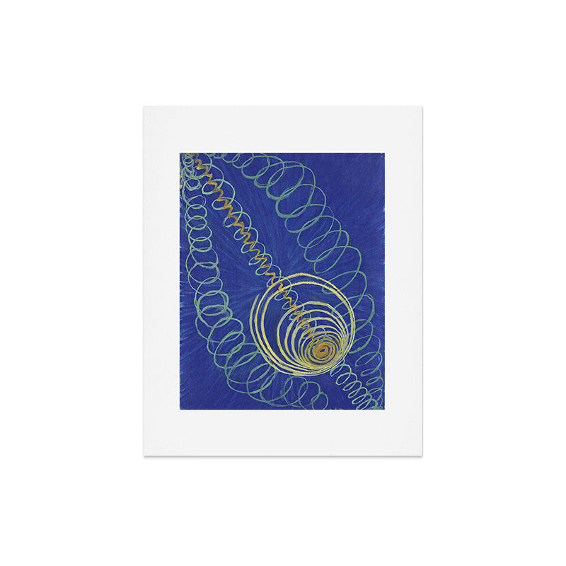 "Primordial Chaos" by Hilma af Klint (1906-1907) Art Print