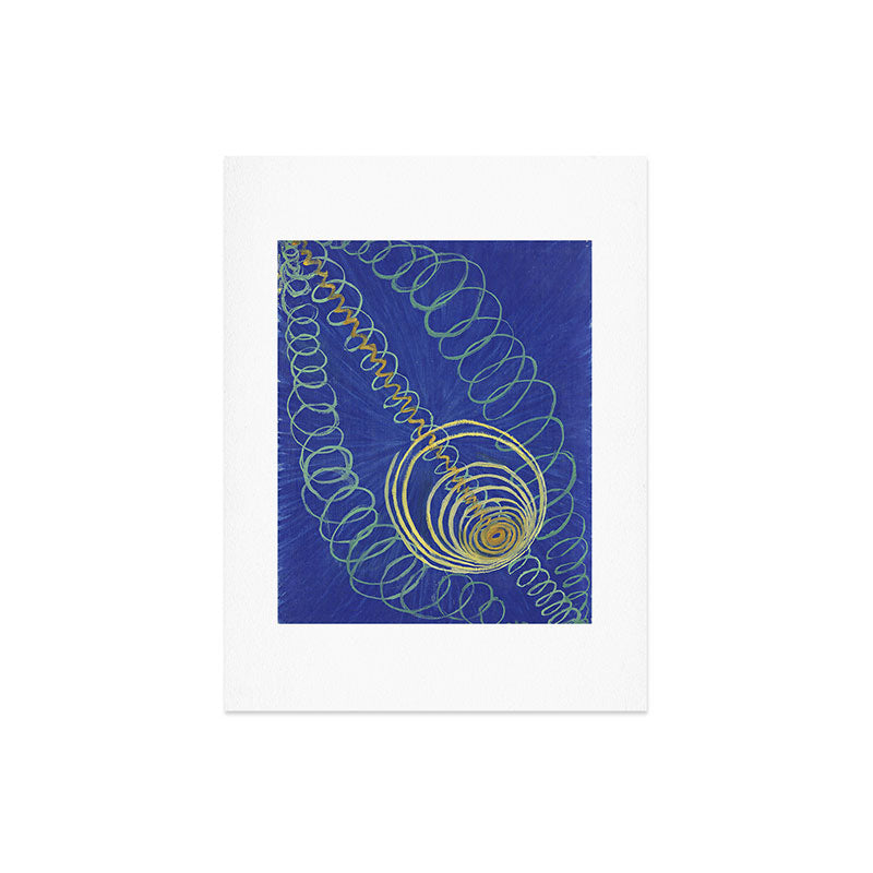 "Primordial Chaos" by Hilma af Klint (1906-1907) Art Print