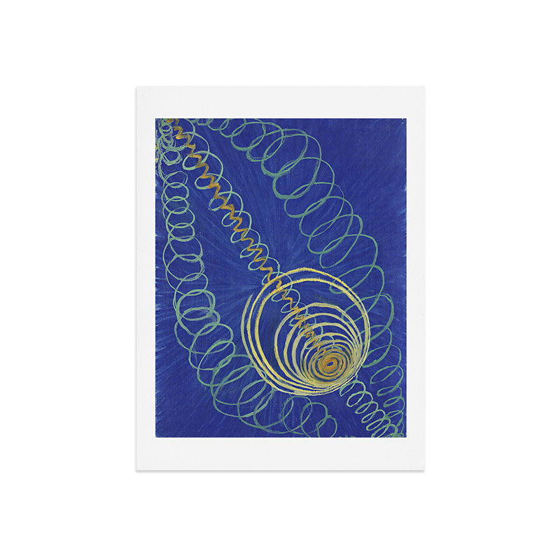 "Primordial Chaos" by Hilma af Klint (1906-1907) Art Print