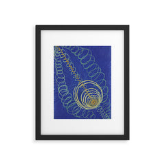"Primordial Chaos" by Hilma af Klint (1906-1907) Framed Art Print