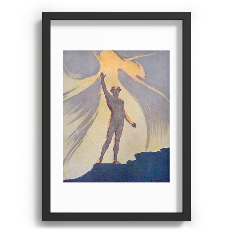 "Salut au monde!" (Margaret C. Cook, Leaves of Grass, 1913) Framed Art Print