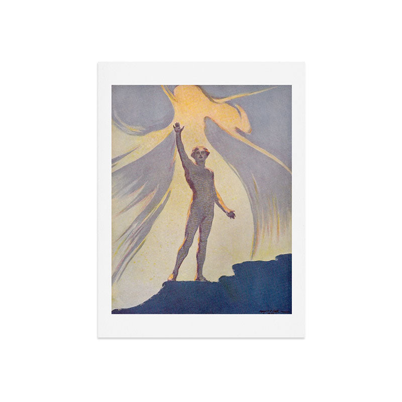 "Salut au monde!" (Margaret C. Cook, Leaves of Grass, 1913) Art Print