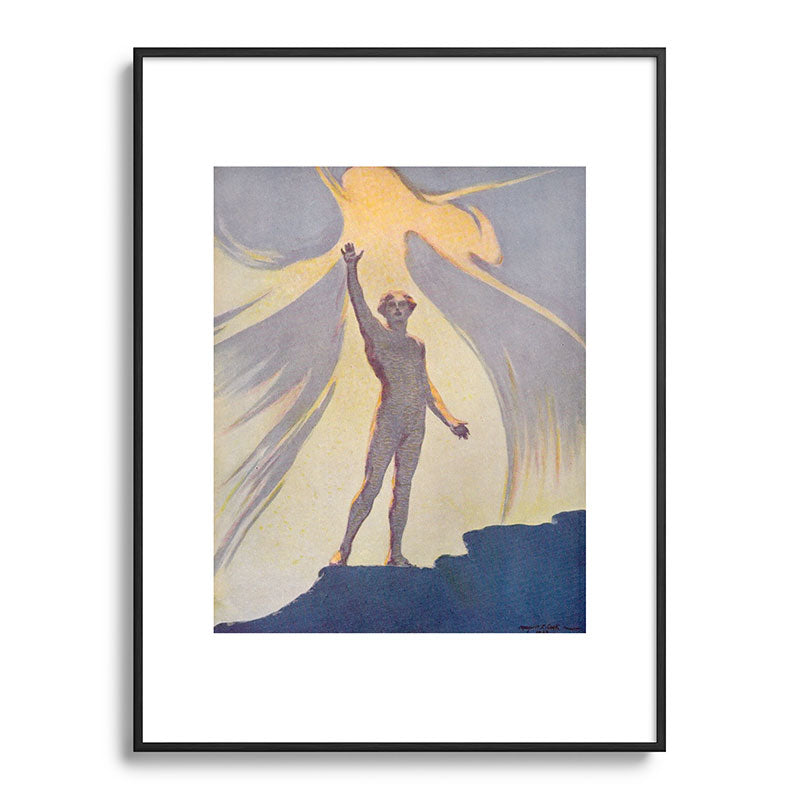 "Salut au monde!" (Margaret C. Cook, Leaves of Grass, 1913) Framed Art Print