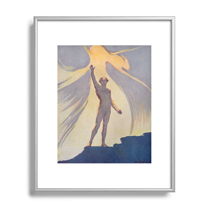"Salut au monde!" (Margaret C. Cook, Leaves of Grass, 1913) Framed Art Print