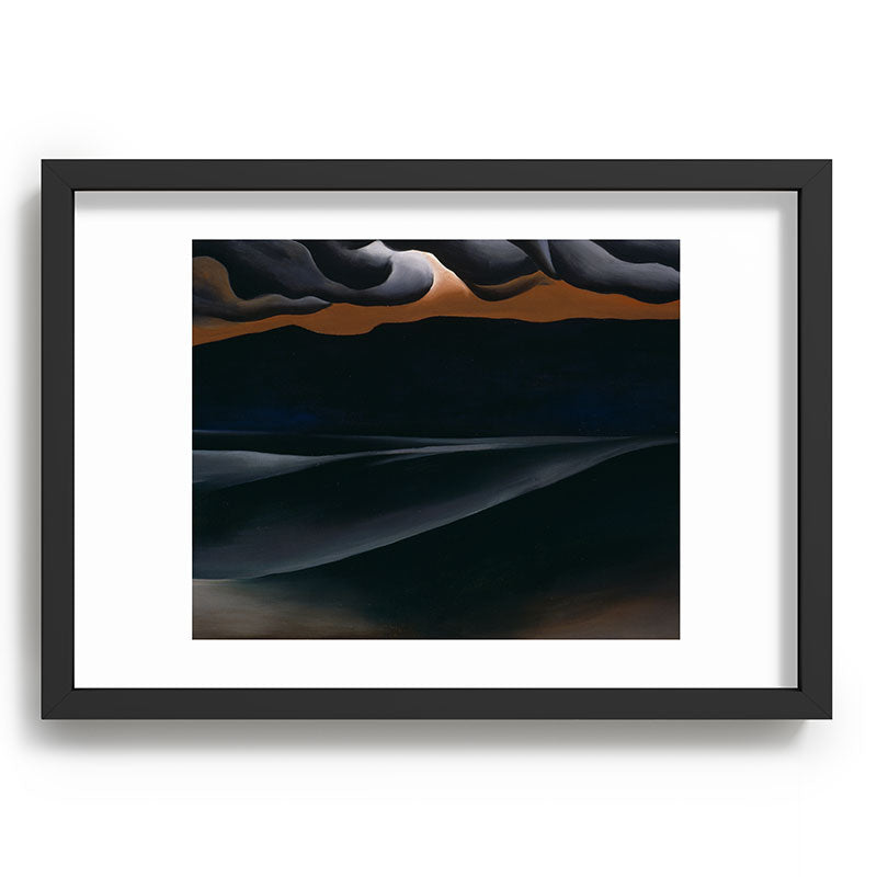 "Storm Cloud, Lake George" by Georgia O'Keeffe (1923) Framed Art Print