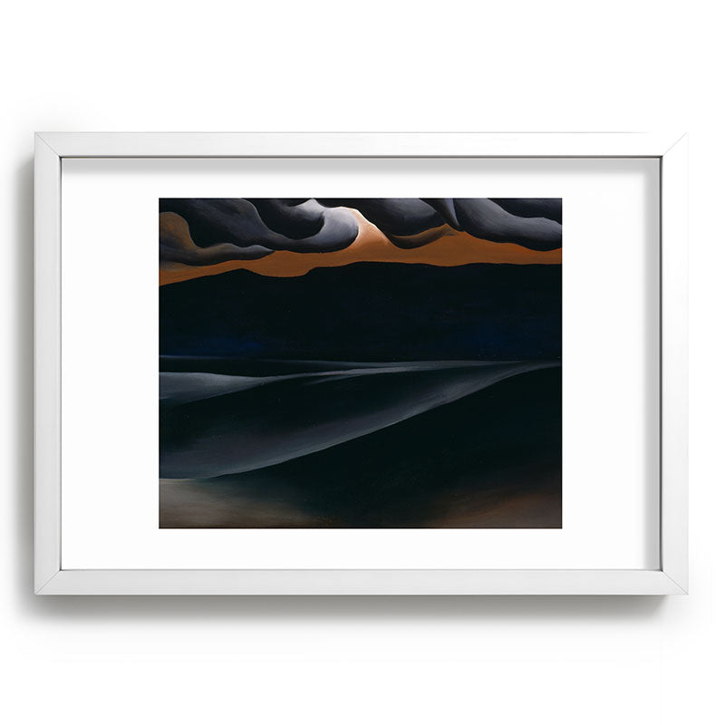 "Storm Cloud, Lake George" by Georgia O'Keeffe (1923) Framed Art Print