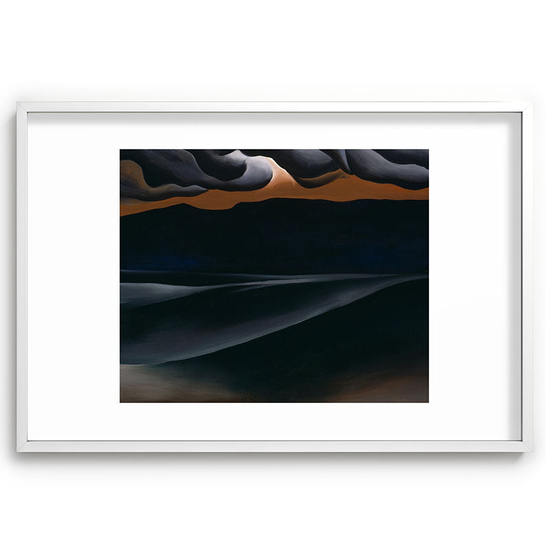 "Storm Cloud, Lake George" by Georgia O'Keeffe (1923) Framed Art Print