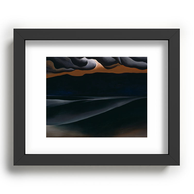 "Storm Cloud, Lake George" by Georgia O'Keeffe (1923) Framed Art Print