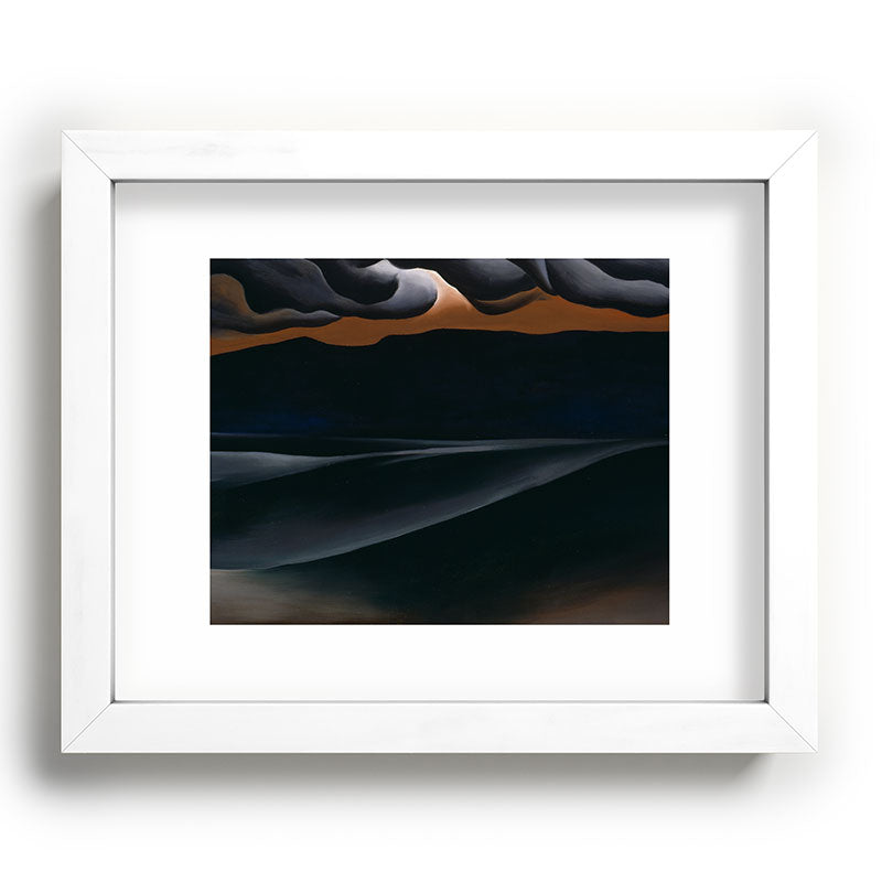 "Storm Cloud, Lake George" by Georgia O'Keeffe (1923) Framed Art Print