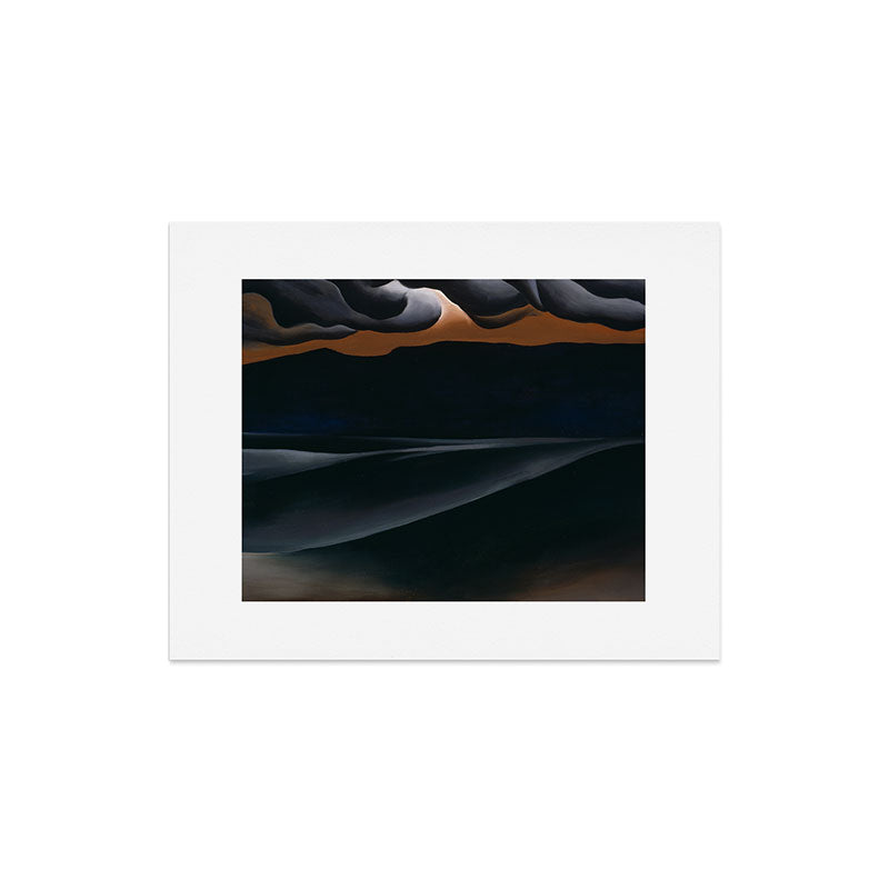 "Storm Cloud, Lake George" by Georgia O'Keeffe (1923) Art Print