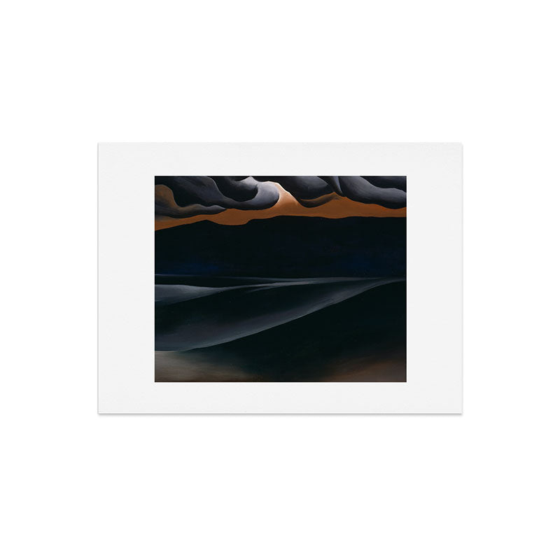 "Storm Cloud, Lake George" by Georgia O'Keeffe (1923) Art Print