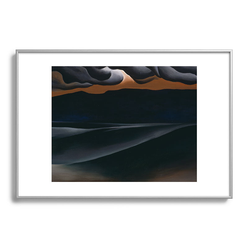 "Storm Cloud, Lake George" by Georgia O'Keeffe (1923) Framed Art Print