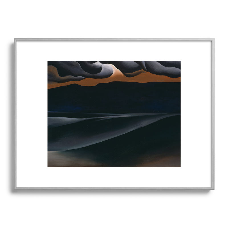 "Storm Cloud, Lake George" by Georgia O'Keeffe (1923) Framed Art Print