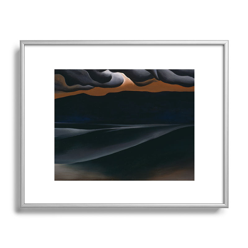 "Storm Cloud, Lake George" by Georgia O'Keeffe (1923) Framed Art Print