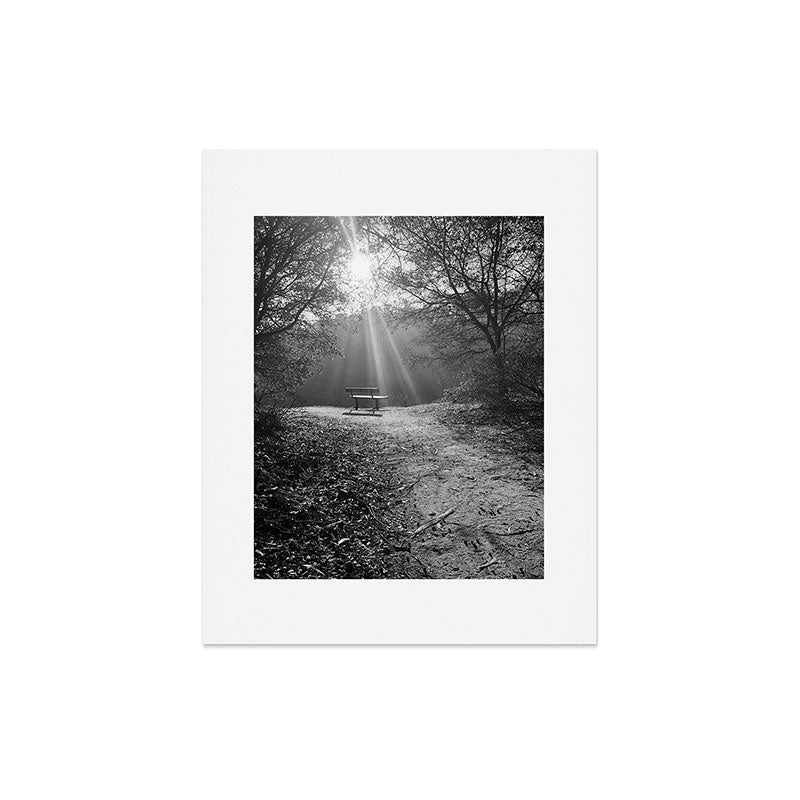 "Sunlit Solitude" by Maria Popova Art Print