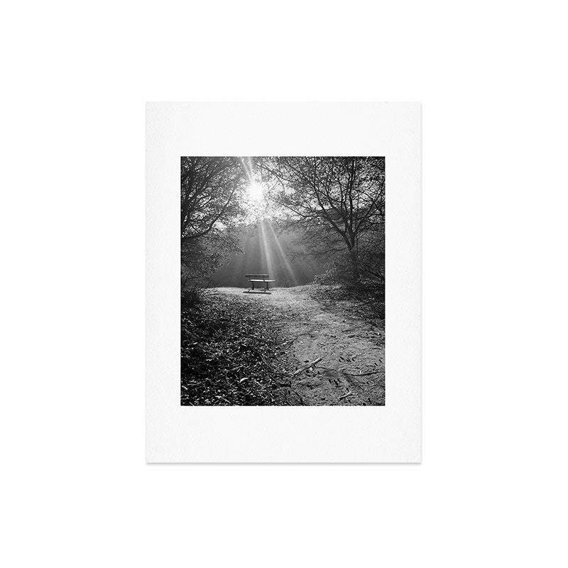 "Sunlit Solitude" by Maria Popova Art Print