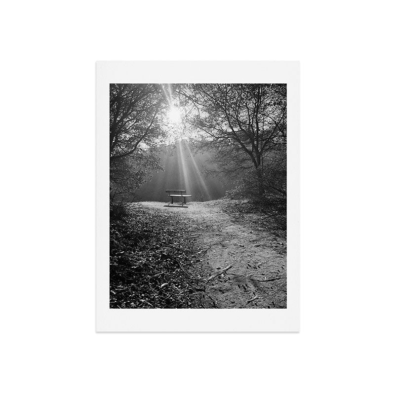 "Sunlit Solitude" by Maria Popova Art Print