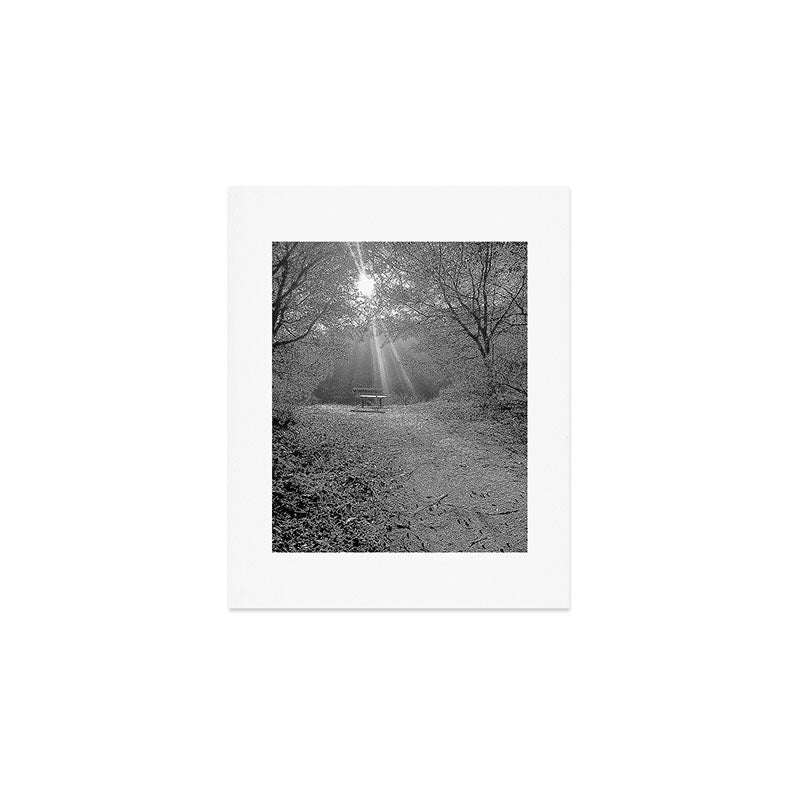 "Sunlit Solitude" by Maria Popova Art Print