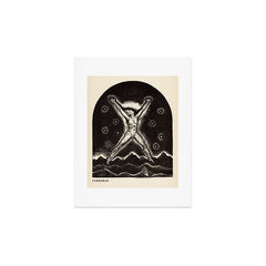 "Superman" by Rockwell Kent (1919) Art Print