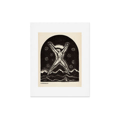 "Superman" by Rockwell Kent (1919) Art Print