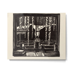 "The Cabin Window" by Rockwell Kent (1918) Metal Print