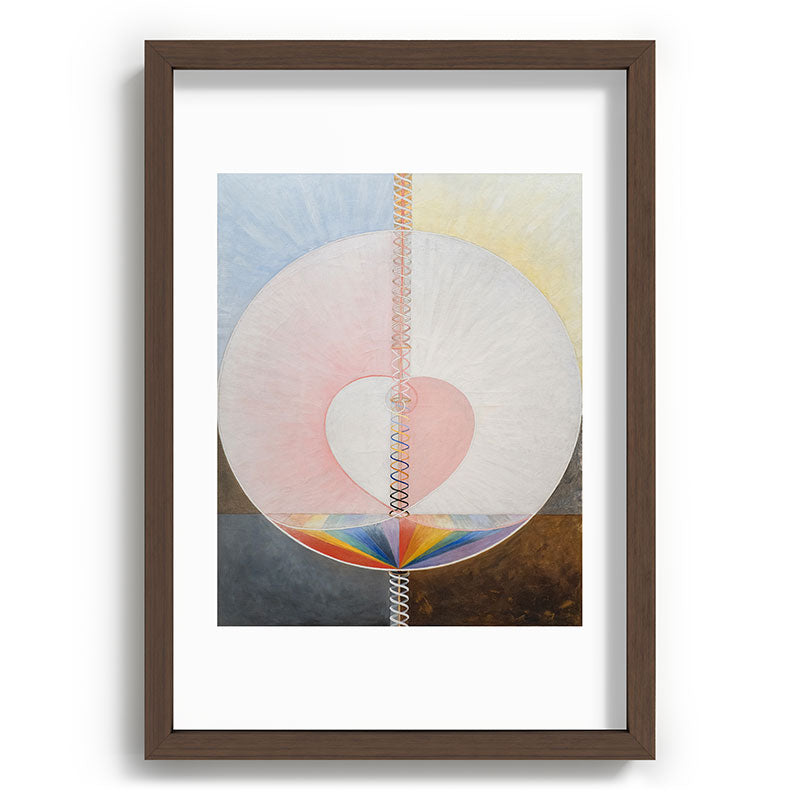 "The Dove, No. 1" by Hilma af Klint (1915) Framed Art Print