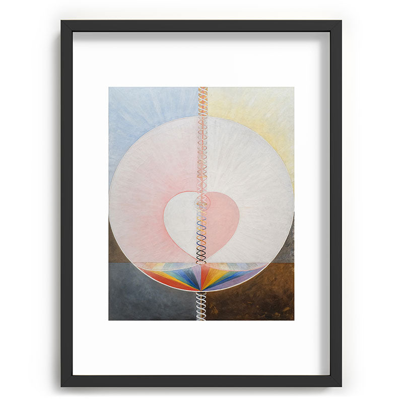 "The Dove, No. 1" by Hilma af Klint (1915) Framed Art Print