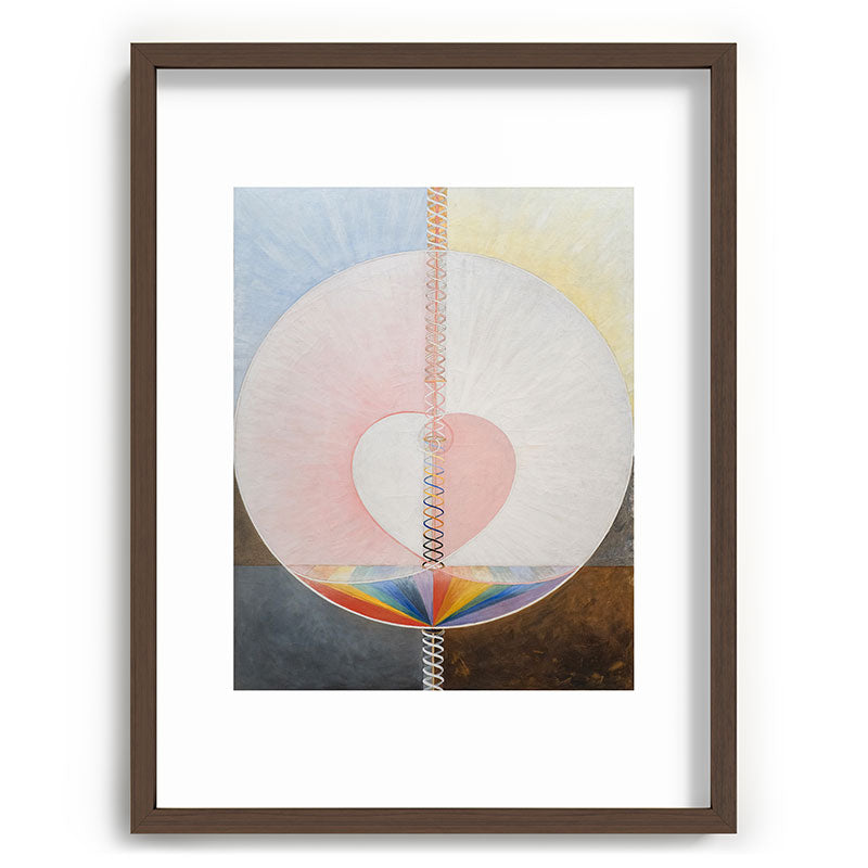 "The Dove, No. 1" by Hilma af Klint (1915) Framed Art Print