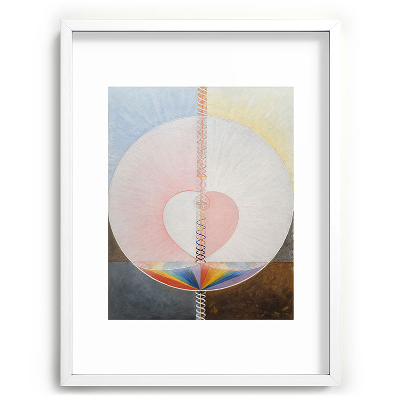 "The Dove, No. 1" by Hilma af Klint (1915) Framed Art Print