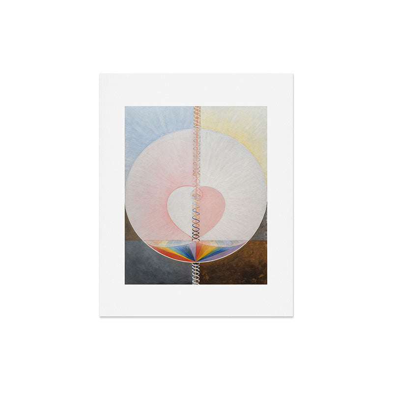 "The Dove, No. 1" by Hilma af Klint (1915) Art Print