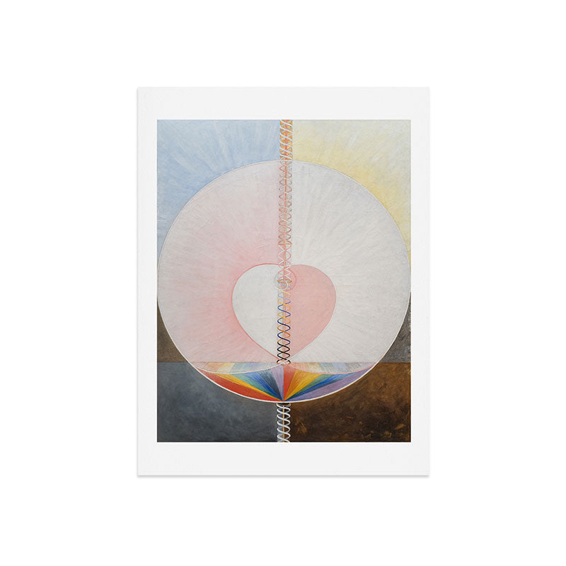 "The Dove, No. 1" by Hilma af Klint (1915) Art Print
