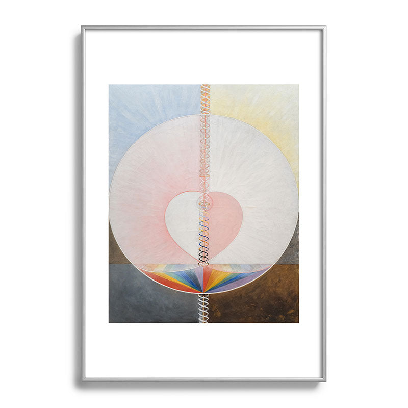 "The Dove, No. 1" by Hilma af Klint (1915) Framed Art Print