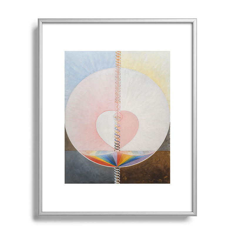 "The Dove, No. 1" by Hilma af Klint (1915) Framed Art Print