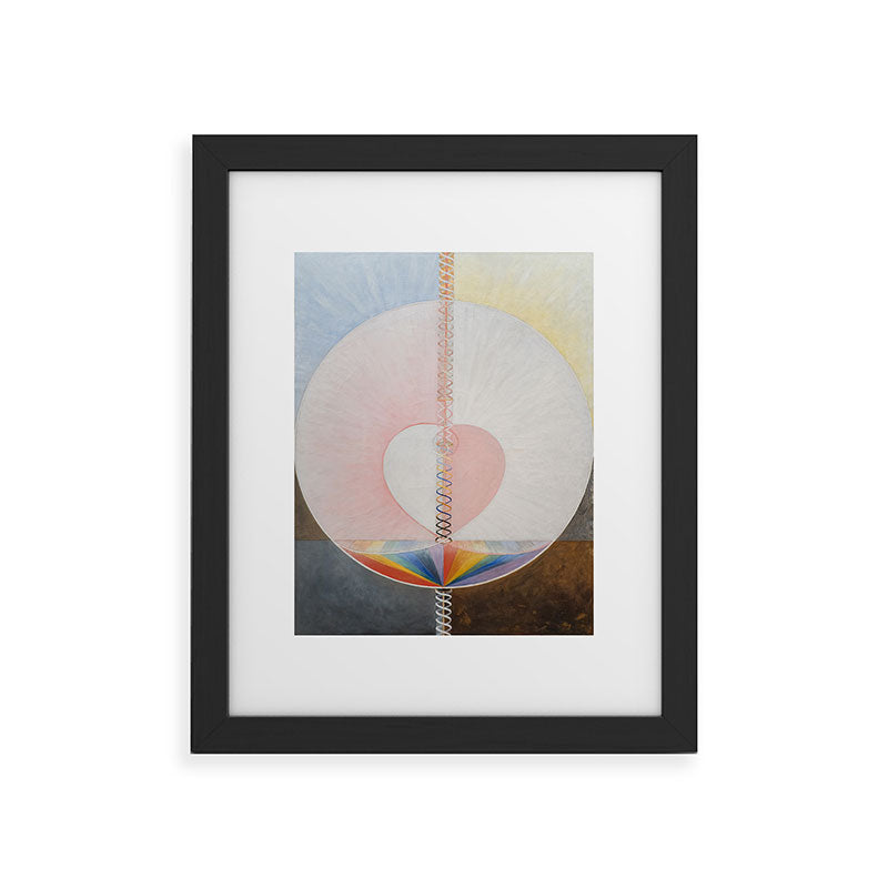 "The Dove, No. 1" by Hilma af Klint (1915) Framed Art Print