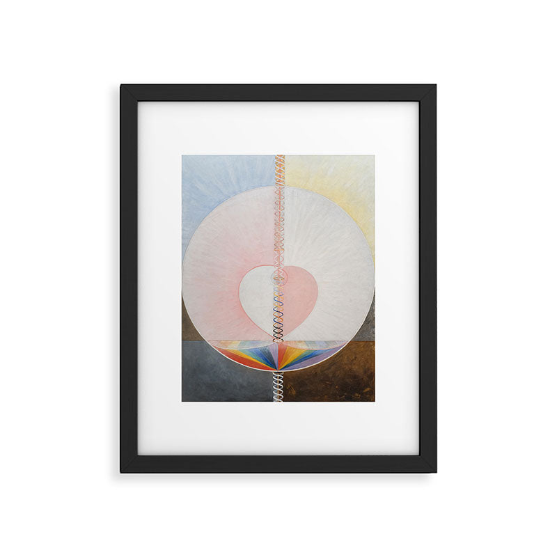 "The Dove, No. 1" by Hilma af Klint (1915) Framed Art Print