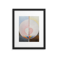 "The Dove, No. 1" by Hilma af Klint (1915) Framed Art Print